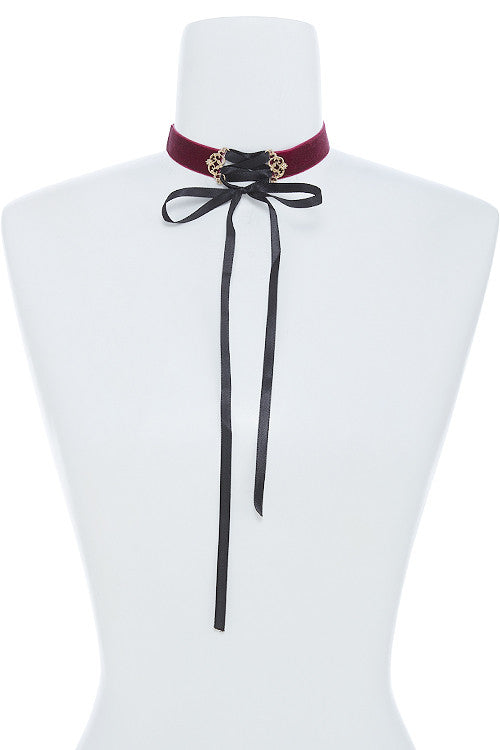 Velvet Crush Choker